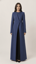 The Hayba Structured Wrap Elegance Abaya - TAL by The Abaya Lab
