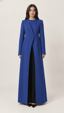 The Hayba Structured Wrap Elegance Abaya - TAL by The Abaya Lab