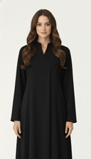 The Hessa Minimal Wrap - Style Abaya - TAL by The Abaya Lab