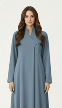 The Hessa Minimal Wrap - Style Abaya - TAL by The Abaya Lab