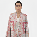The Hind Blush Mosaic Print Abaya - TAL by The Abaya Lab
