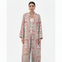 The Hind Blush Mosaic Print Abaya - TAL by The Abaya Lab