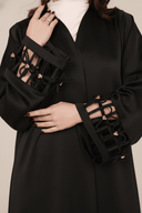 The Hind Heart Lace - Sleeve Abaya - TAL by The Abaya Lab