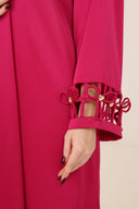 The Hind Heart Lace - Sleeve Abaya - TAL by The Abaya Lab