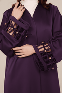 The Hind Heart Lace - Sleeve Abaya - TAL by The Abaya Lab