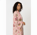 The Hind Pink Floral Abaya - TAL by The Abaya Lab