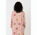 The Hind Pink Floral Abaya - TAL by The Abaya Lab