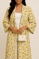 The Hind Sunlit Bloom Abaya - TAL by The Abaya Lab