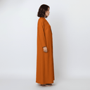 The Huda Coat Style Wrinkled Abaya - TAL by The Abaya Lab