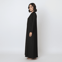 The Huda Coat Style Wrinkled Abaya - TAL by The Abaya Lab