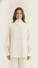 The Intisar High Neck Relaxed Co-Ord Set - TAL by The Abaya Lab