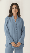 The Jalila Scallop Trim Co-Ord Set - TAL by The Abaya Lab