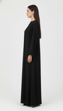 The Jana Asymmetric Button Panel Abaya - TAL by The Abaya Lab