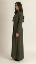 The Janan Asymmetric Collar Abaya - TAL by The Abaya Lab
