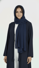 The Javeria Refined Twist Open Abaya - TAL by The Abaya Lab