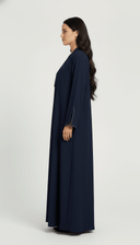 The Jihan Asymmetrical Piping Abaya - TAL by The Abaya Lab
