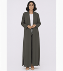 The Joud Side - Slit Open Abaya - TAL by The Abaya Lab