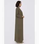 The Joud Side - Slit Open Abaya - TAL by The Abaya Lab