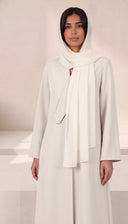 The Jouri Tailored Overlap Panel Abaya - TAL by The Abaya Lab