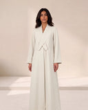 The Jouri Tailored Overlap Panel Abaya - TAL by The Abaya Lab