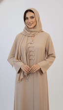 The Jumaan Signature Pearl Tassel Abaya - TAL by The Abaya Lab