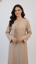 The Jumaan Signature Pearl Tassel Abaya - TAL by The Abaya Lab