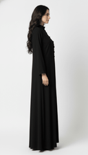 The Jumana Asymmetric Mandarin Collar Abaya - TAL by The Abaya Lab