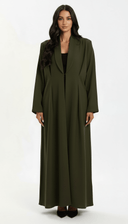 The Kalthoum Sculpted Elegance Abaya - TAL by The Abaya Lab