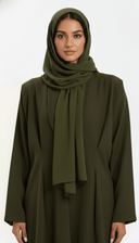 The Kalthoum Sculpted Elegance Abaya - TAL by The Abaya Lab