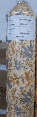 The Khulood Blue Detail Printed Abaya - TAL by The Abaya Lab