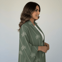 The Khulood Palm - Print Abaya - TAL by The Abaya Lab