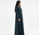 The Khulood Scalloped Neck Abaya - TAL by The Abaya Lab