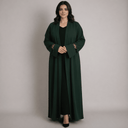 The Lama Cut Out Sleeve Open Abaya - TAL by The Abaya Lab