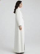 The Lamsah Modern Asymmetric Mandarin Abaya - TAL by The Abaya Lab
