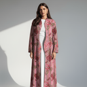 The Lana Rose Pink Floral Abaya - TAL by The Abaya Lab