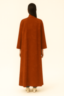 The Lana Rust Textured Abaya - TAL by The Abaya Lab