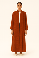 The Lana Rust Textured Abaya - TAL by The Abaya Lab