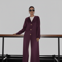 The Latifa Longline Button Detail Abaya - TAL by The Abaya Lab