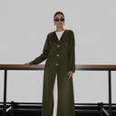 The Latifa Longline Button Detail Abaya - TAL by The Abaya Lab