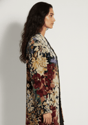 The Latifa Vintage Floral Velvet Abaya - TAL by The Abaya Lab