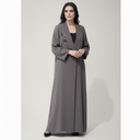 The Layal Bloom Embroidery Wrap Abaya - TAL by The Abaya Lab