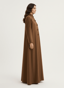 The Layan Relaxed Mandarin - Button Abaya - TAL by The Abaya Lab