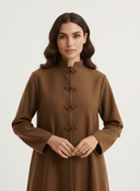 The Layan Relaxed Mandarin - Button Abaya - TAL by The Abaya Lab