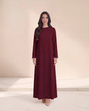 The Layina Pearl Cuff Abaya with Button Detail - TAL by The Abaya Lab