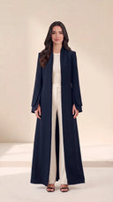 The Layla Tailored Abaya with Layered Cuffs - TAL by The Abaya Lab