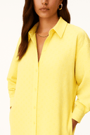 The Lemon Bloom Shirt Dress - TAL by The Abaya Lab