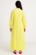 The Lemon Bloom Shirt Dress - TAL by The Abaya Lab