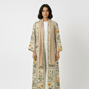 The Lina Botanical Print Abaya - TAL by The Abaya Lab