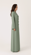 The Liyana Twisted Button Abaya - TAL by The Abaya Lab