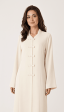 The Liyana Twisted Button Abaya - TAL by The Abaya Lab